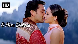 O Mere Dholana | Bobby Deol, Karisma Kapoor | Udit Narayan Hit Romantic Songs | Aashiq Songs