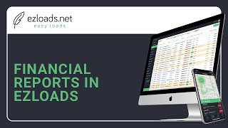 Financial Reports in ezLoads