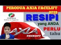 Perodua Axia Facelift 2019 : Resipi yang ANDA PERLU TAHU | Hazeeq Auto Review