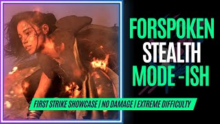 Forspoken Stealth -ish Gameplay - Fort Eminn No Damage Extreme Mode First Strike Showcase