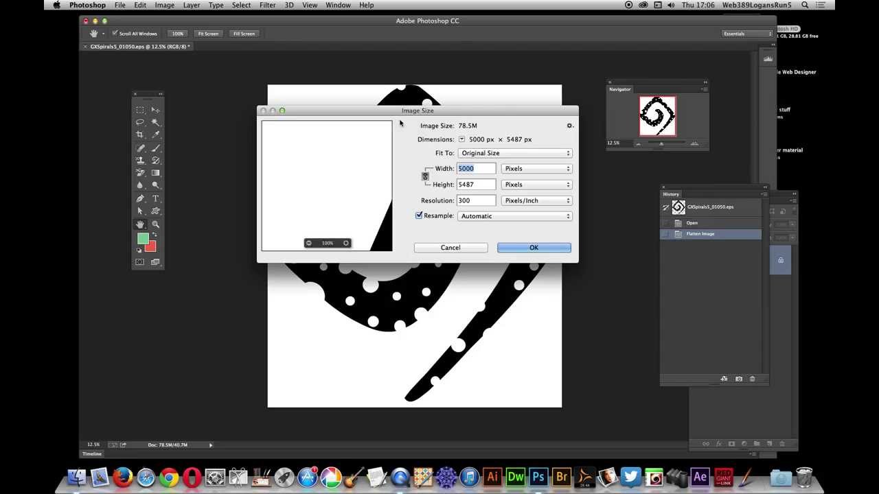 How To Use Eps Files In Photoshop For Beginners Youtube