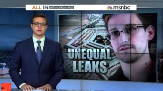 Chris Hayes Outraged Over Selective Snowden/WikiLeaks Outrage
