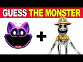 Guess the MONSTER by VOICE & EMOJI | Poppy Playtime Chapter 3 + Zoonomaly Horror Game | Zookeeper