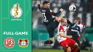Rot-Weiß Essen vs. Bayer Leverkusen 2-1 | Full Game | DFB-Pokal 2020/21 | Round of 16