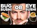 Guess The REAL Gross Food  (GAME) | 2 FOODS AND A LIE