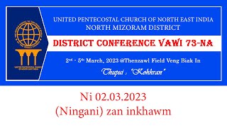 73 NMD Conference 2023 (Ni 02.03.2023) Ningani zan inkhawm