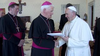 The late Archbishop Noël Treanor on the 2017 Ad Limina visit of the Irish Bishops