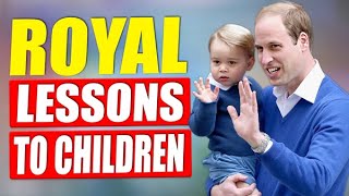 20 Lessons Prince William is Teaching His Children about Royalty 👑📚