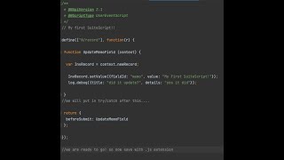 SuiteScripting Basics Your First SuiteScript