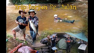 #E12 Trip terjun ke Sg. Julan Ulu Baram, Camping, Fishing & Stress release..