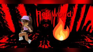 Playing red world😱