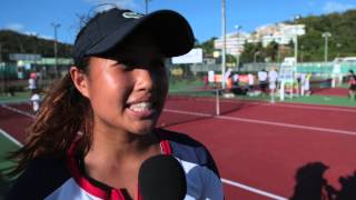 Interview : Irina RAMIALISON / Joueuse de tennis professionnelle - Mars 2014