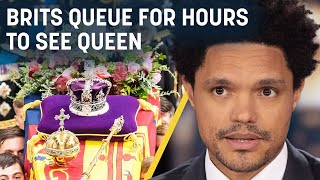 Beckham and the Brits Bid Farewell to Queen Elizabeth | The Daily Show