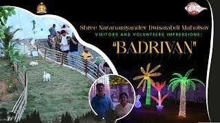 Shree Narnarayandev Dwisatabdi Mahotsav: Visitors and Volunteers impressions -  \