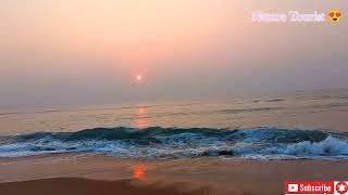 Rambilli beach ⛱️ | Sun rise view | Vizag 💗 | #Nature tourist 😍 | For Nature lovers