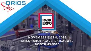 ORICS Industries | Come Visit Us At Pack Expo International