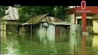 পাহাড়ি ঢলে সিলেট মৌলভীবাজারে বন্যা