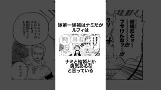 【ワンピース】ルフィの嫁候補に関する衝撃の雑学