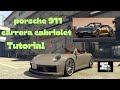 GTA V Tutorial | PORSCHE 911 Carerra S Cabbriolet