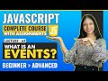 64. What is an Event ? | Javascript tutorial for beginners | Javascript full course