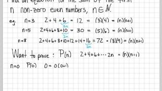 Proof and Problem Solving - Induction Example 02