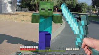 Top 7 Minecraft Animations (Real Life Compilation)