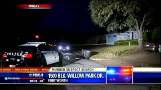 Murder suspect search continues in Crowley