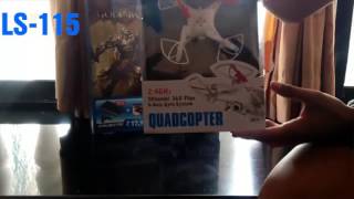 LS-115 QUADCOPTER UNBOXING l REVIEW l FLY TEST l