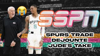 Spurs Trade Dejounte Murray | Jude's Take | SSPN Reacts