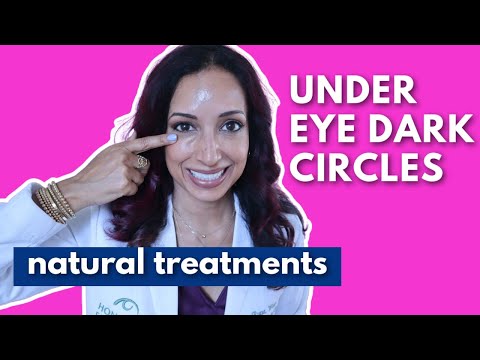 How do I get rid of dark circles and puffiness under my eyes?