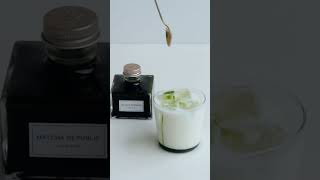 【RECIPE】MATCHA INK NO.SECRET 濃蜜の楽しみ方 ？🧾🪄抹茶濃蜜ラテのレシピを公開します！✨📢