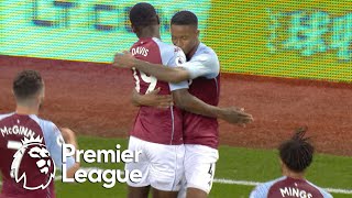 Ezri Konsa nods Aston Villa in front of 10-man Sheffield United | Premier League | NBC Sports