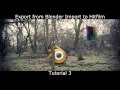 Blender Camera Solve for export to Hitfilm : Tutorial 3 - Exporting to Hitfilm
