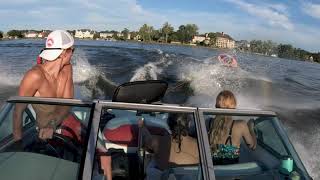 Lake Life 2020 with Airhead on Geist Reservoir