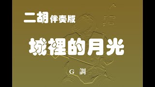 城裡的月光/二胡G調伴奏