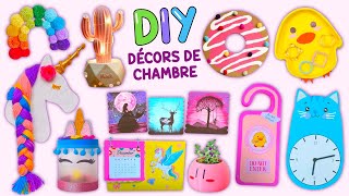 16 IDÉES DE DÉCORATION DE CHAMBRE DIY - DECORATION DE CHAMBRE LICORNE - FACILES ET BON MARCHE