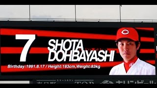 広島東洋カープ　2014年観戦時の堂林翔太選手安打集