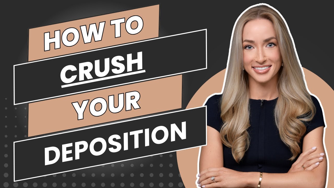 How To Crush Your Deposition Top Strategies To A Great Deposition For