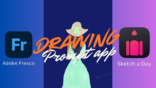 I try a drawing prompt app