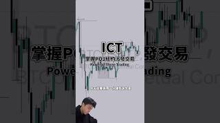 輕鬆抓到ICT/SMC Po3結構結構模型的交易機會！#加密貨幣 #比特幣 #btc