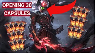 OPENING 30 NIGHTBRINGER CAPSULES FOR Genesis Nightbringer Yasuo !!