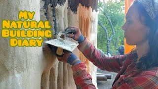 Building our Tiny Toolshed with Natural Materials