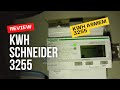 Cara setting kWh Schneider 3255