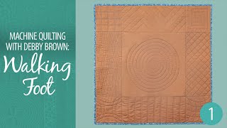 Machine Quilting With Debby Brown: Walking Foot Part 1 | An Annie’s Creative Studio episode!