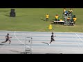 4x100m u 14m f giant malt relay meet kim collins stadium st. kitts video by lester blackett