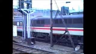 Trains at London Euston station  Wednesday 15th November 1989 part 2