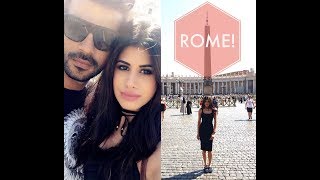 Follow me around ROME! | VLOG | Malvika Sitlani