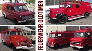 Feuerwehr Oldtimer - Ford Transit 130 - Mercedes-Benz - Opel Blitz - CLASSIC Fire trucks