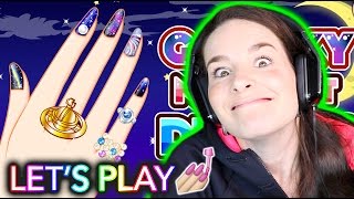NAIL PAINTING VIDEO GAME! Let's play together