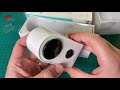 security camera outdoor indoor wireless battery camera heimvision sec. cam unboxing and instructions